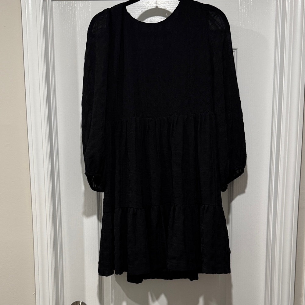 Madewell Textured Gray Dress